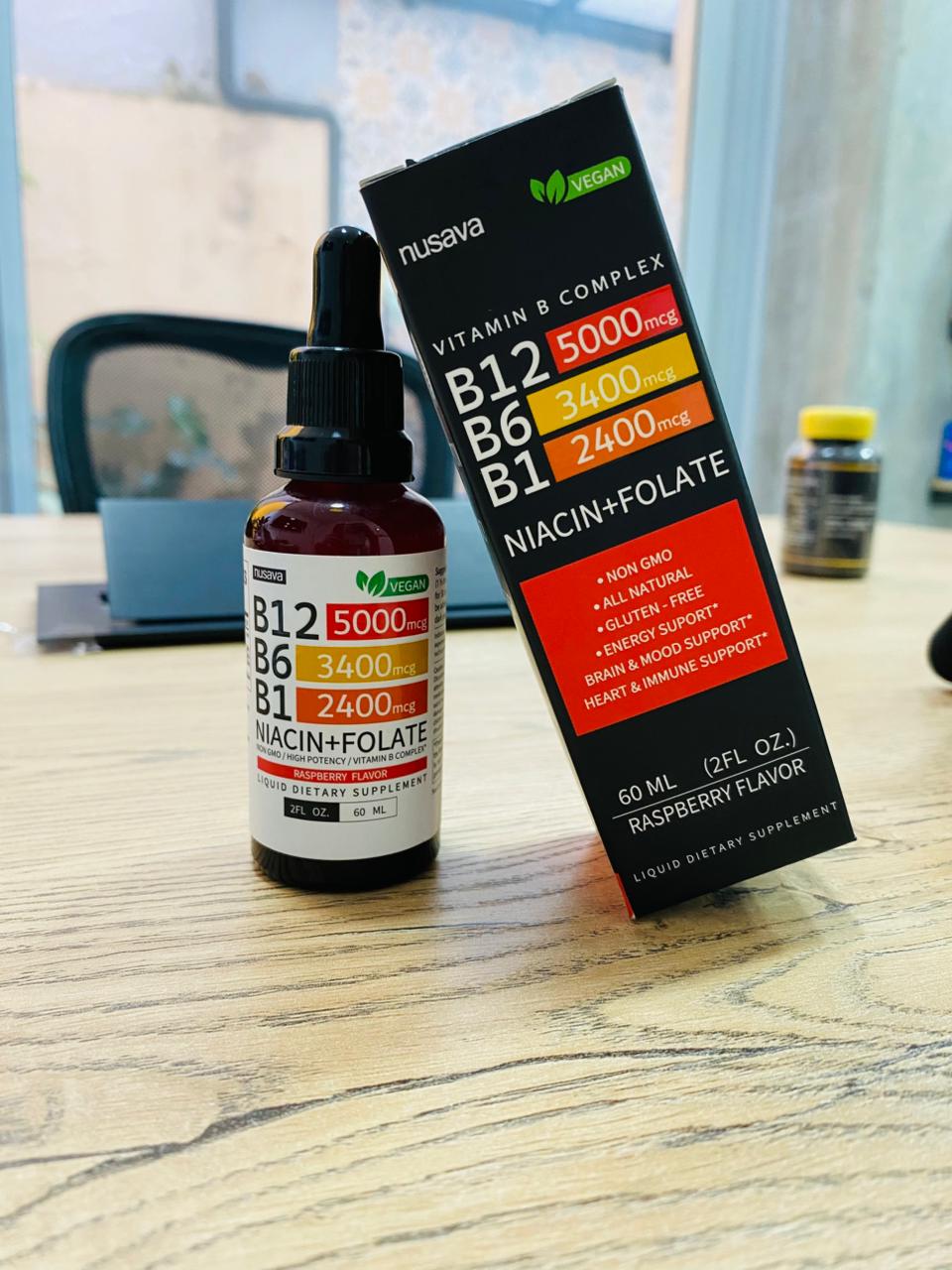 Vitamina B12 Complex | Nusava