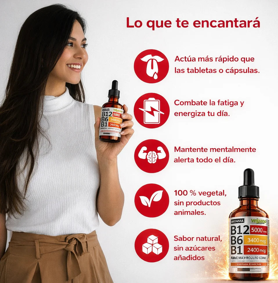 Vitamina B12 Complex | Nusava